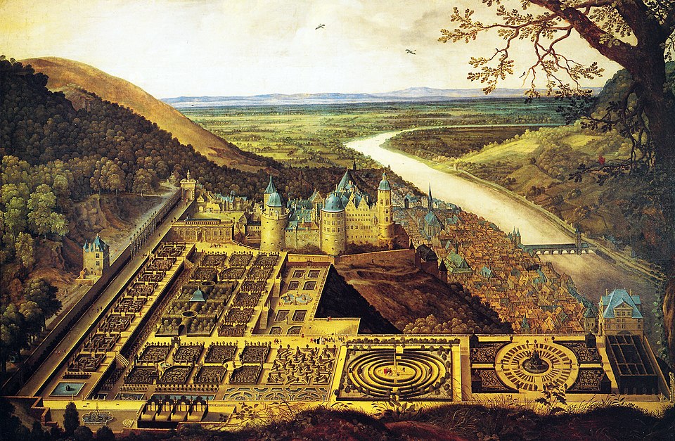 ハイデルベルクの庭園「ホルトゥス・パルマルム」