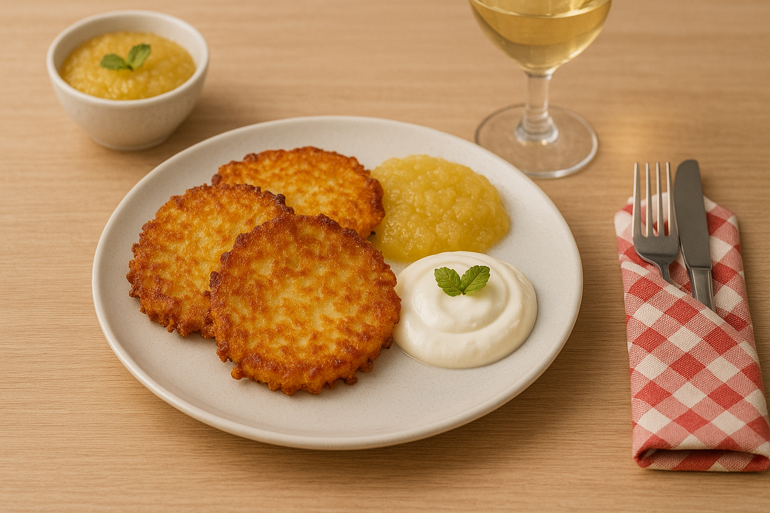 ドイツ料理 Kartoffelpuffer